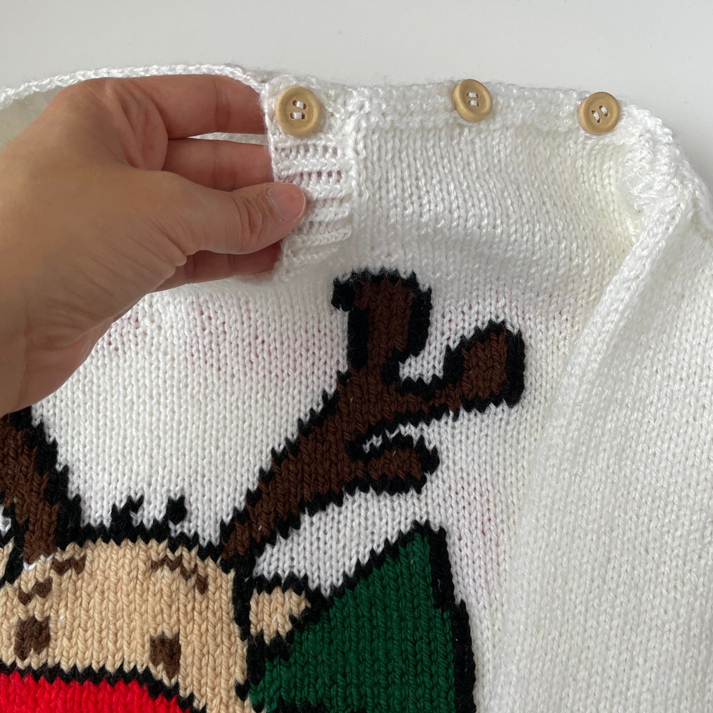 4-5Y Welsh Christmas Jumper Nadolig Llawen
