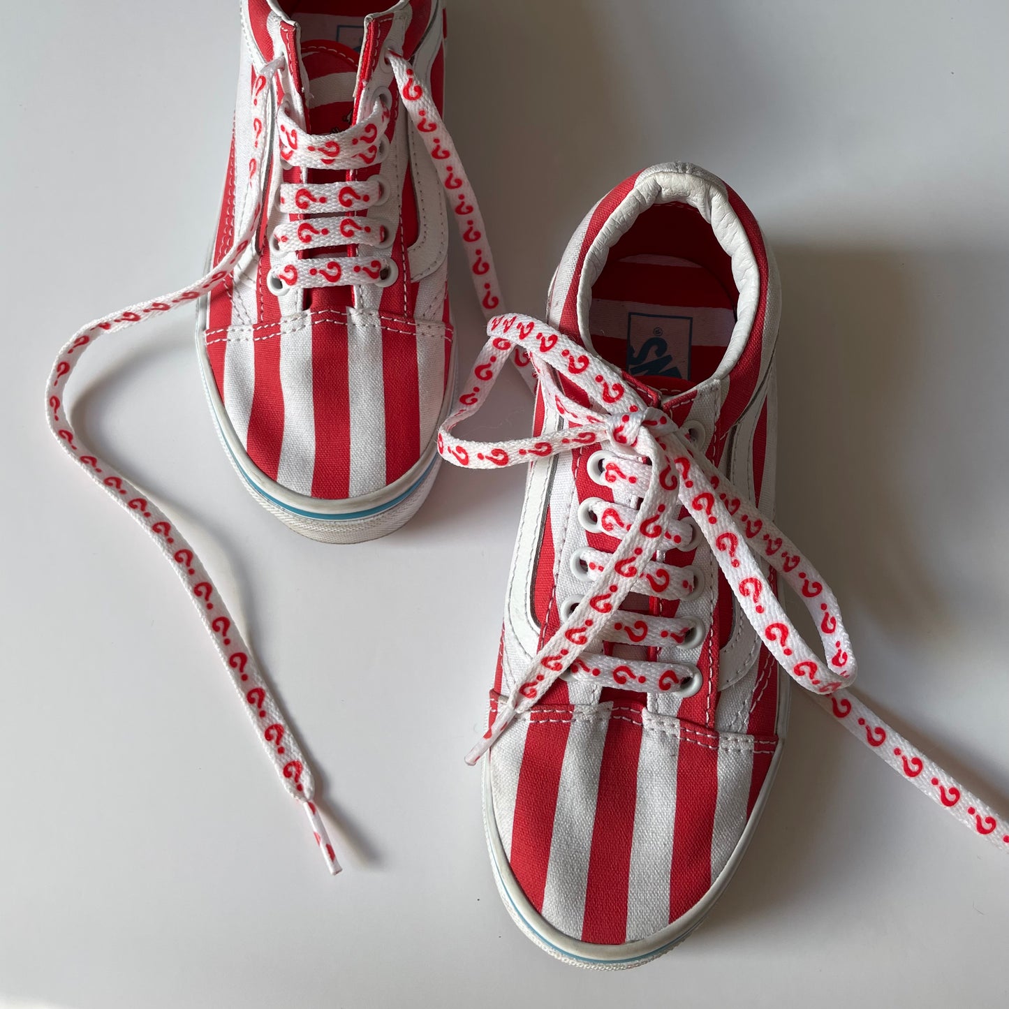 Vans Old Skool Shoes Where's Wally - Size 12.5