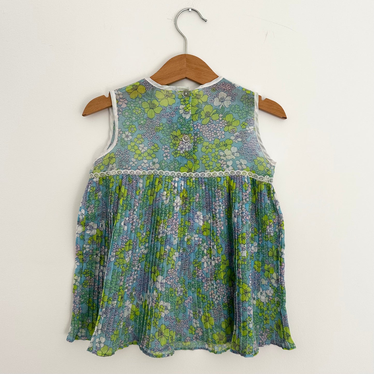 18-24M Vintage Neon Flower Dress