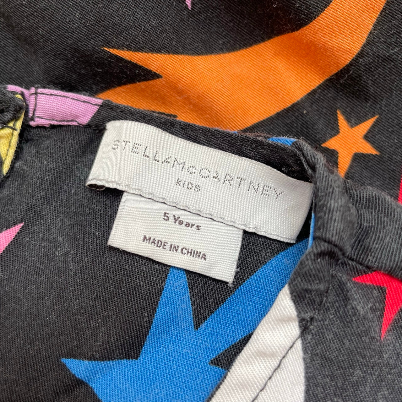 5Y Stella McCartney Shooting Star Print Dress
