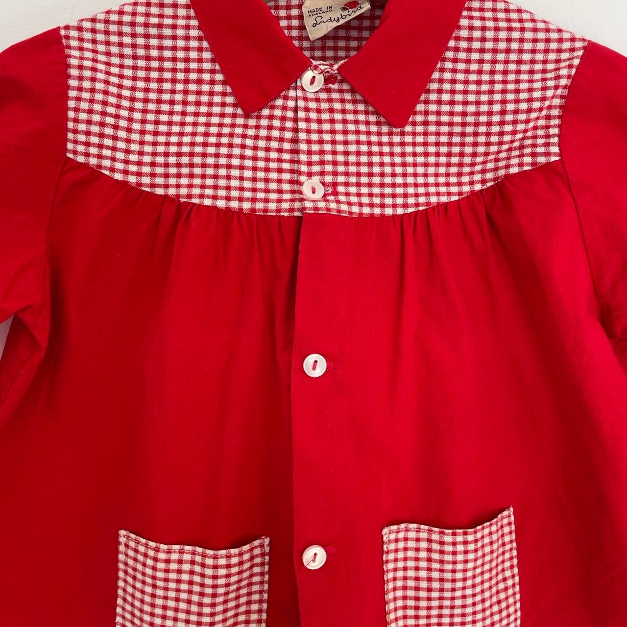 2Y Ladybird Gingham Shirt