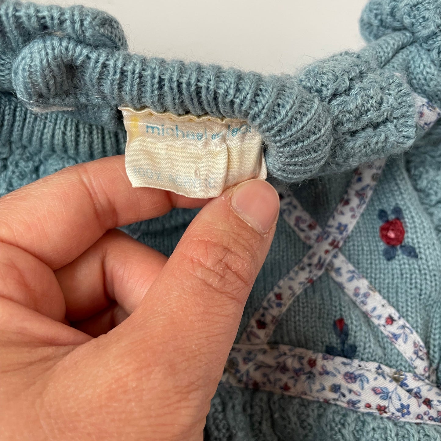 18-24M Vintage knit dress