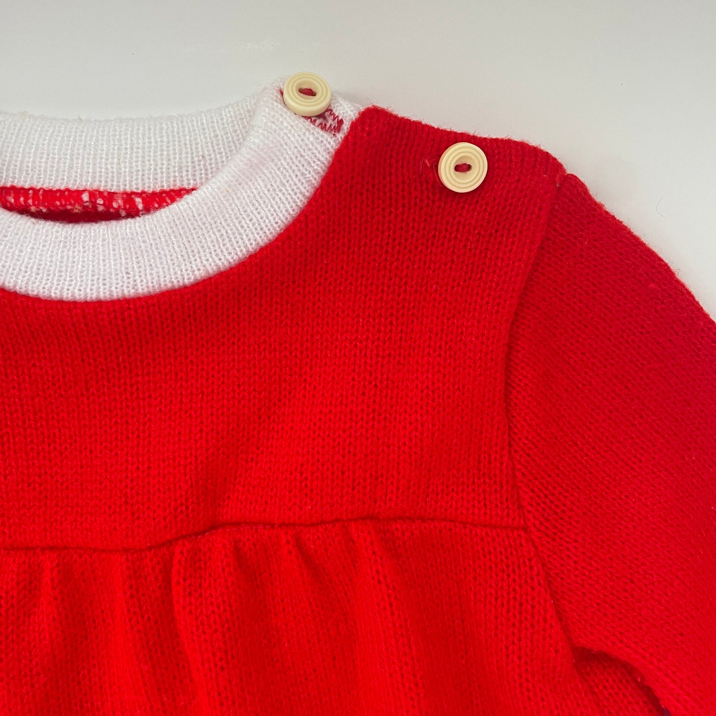 6-9M Vintage Pied Piper sweater dress