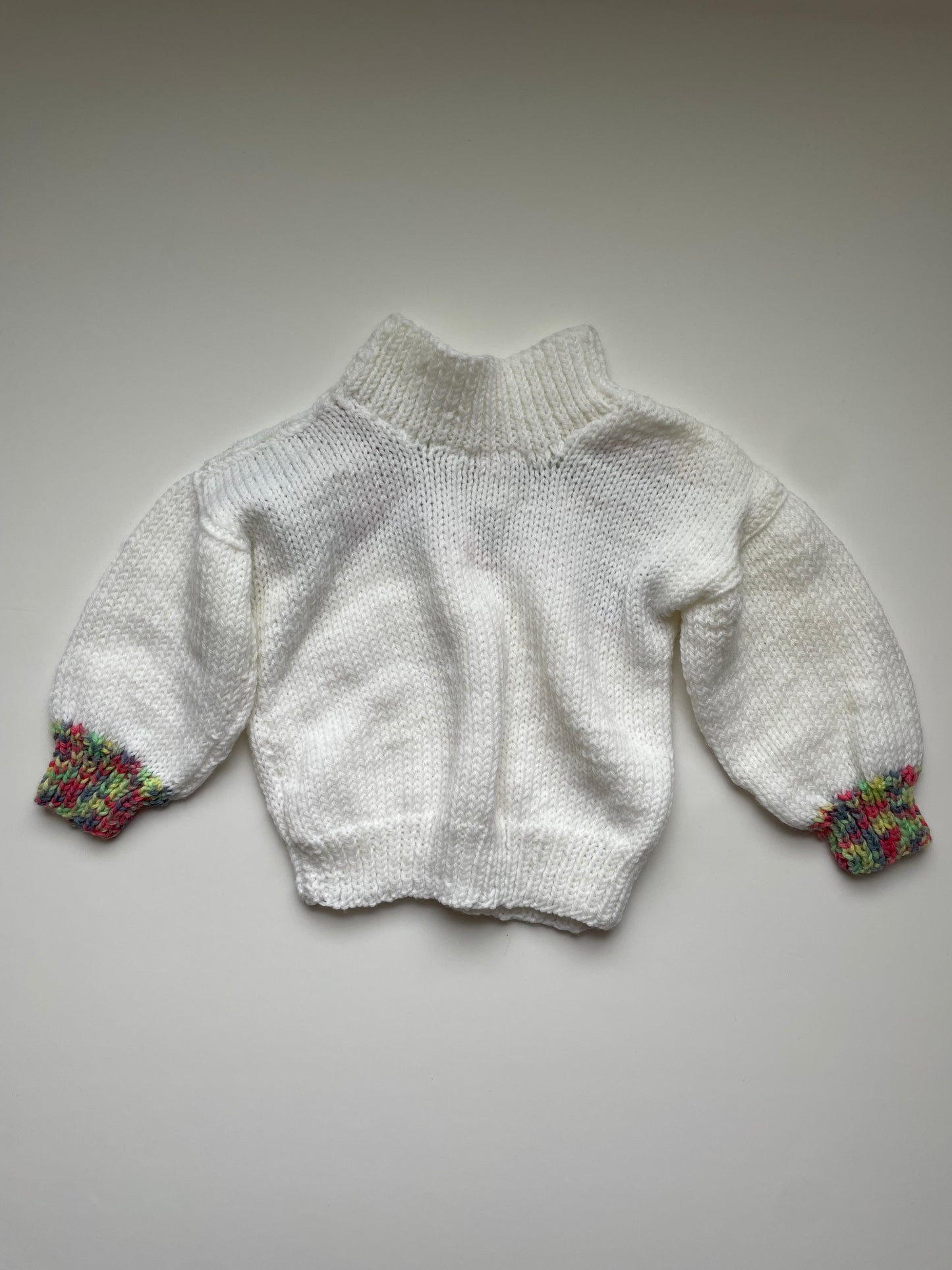 3-6M Baby handmade knit jumper