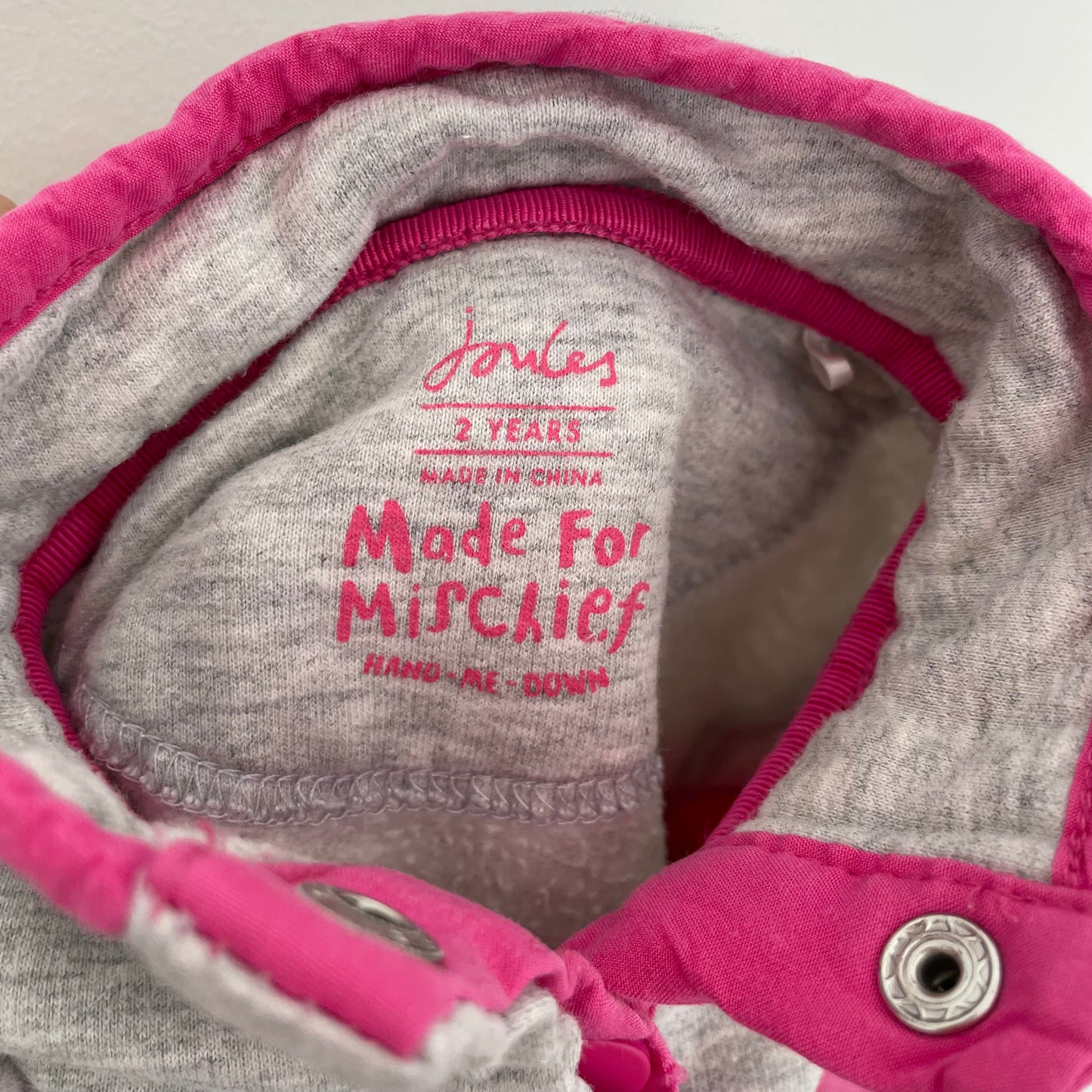 2Y Joules Colour Block Sweater