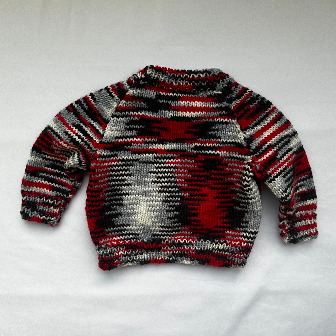 0-6M Hand-knitted Jumper