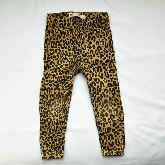 2-3Y Leopard Levi's Trousers