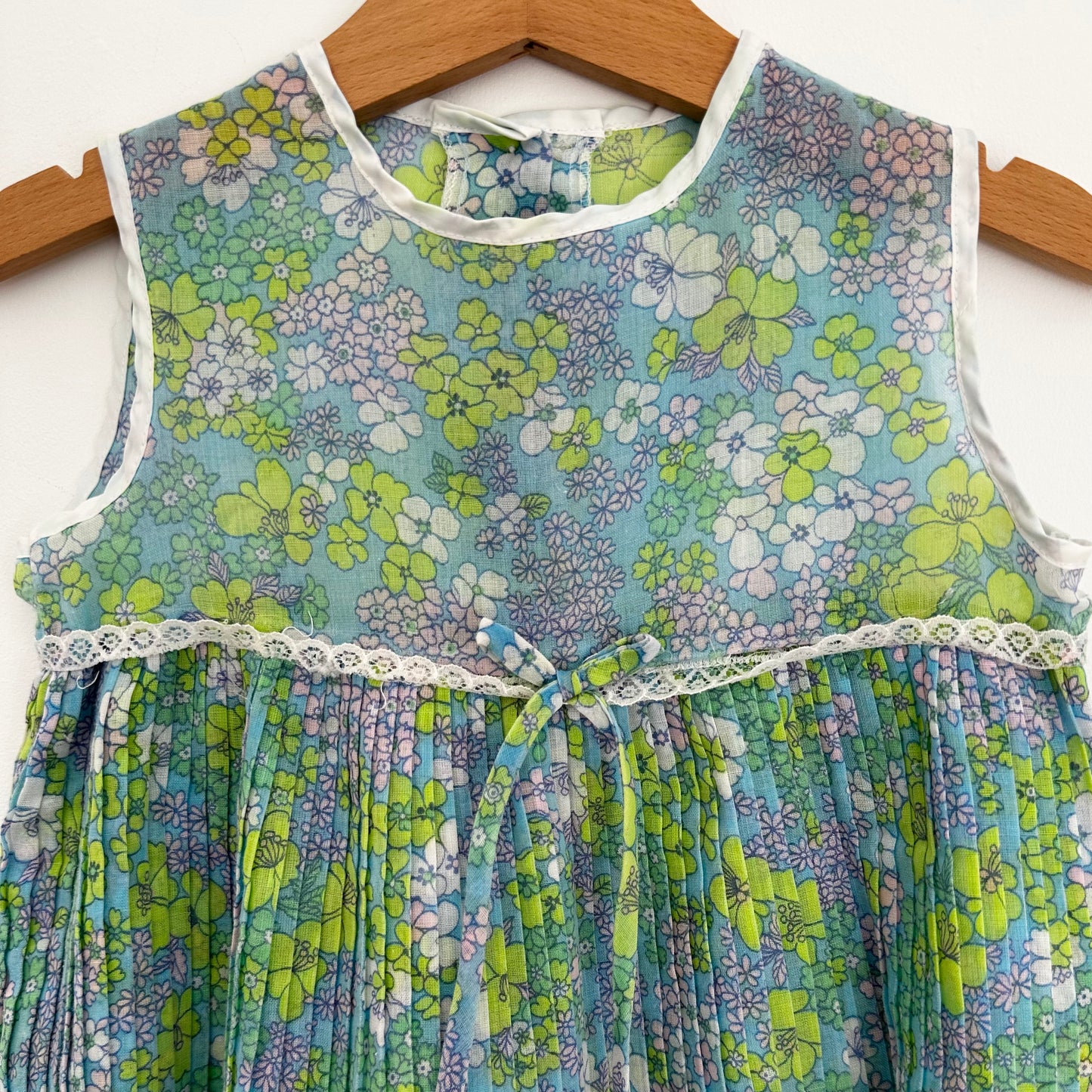 18-24M Vintage Neon Flower Dress