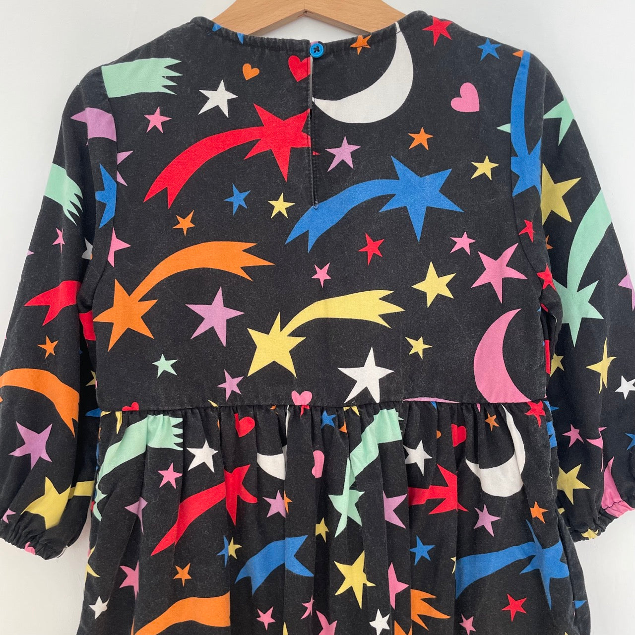 5Y Stella McCartney Shooting Star Print Dress