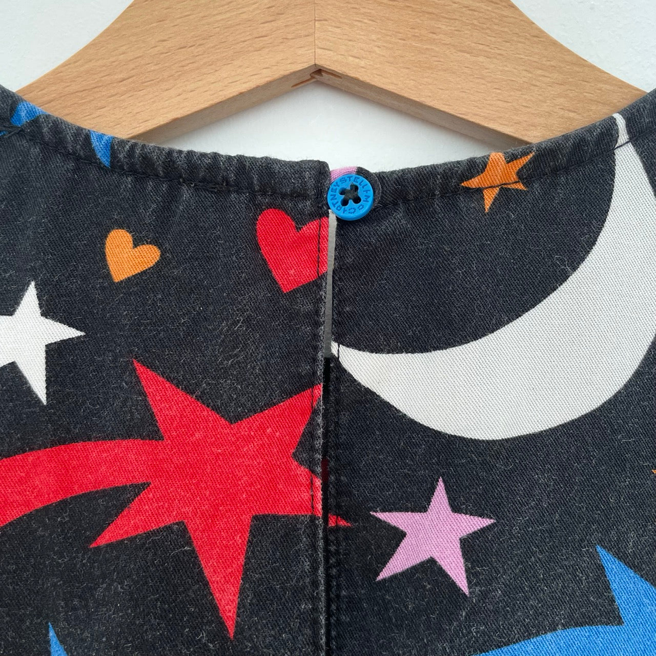 5Y Stella McCartney Shooting Star Print Dress