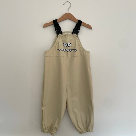 2-3Y Monster Print Rain Trousers