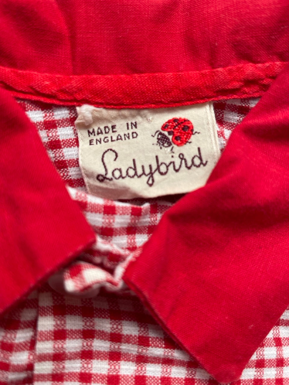 2Y Ladybird Gingham Shirt