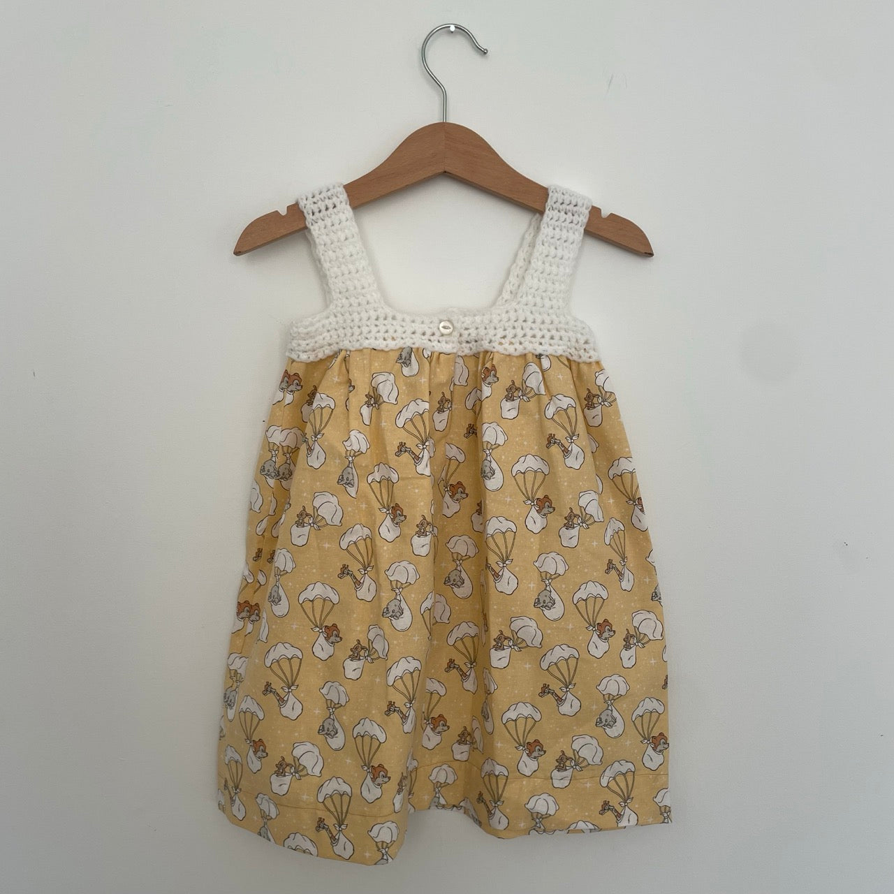 2Y Handmade Dress with Animal Delivery Print