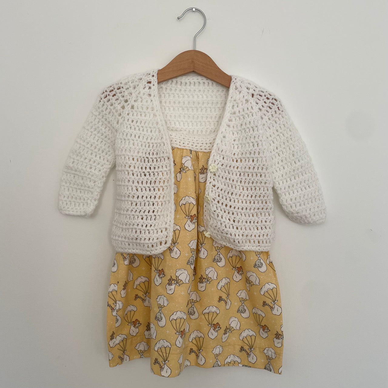 2Y Handmade Dress with Animal Delivery Print